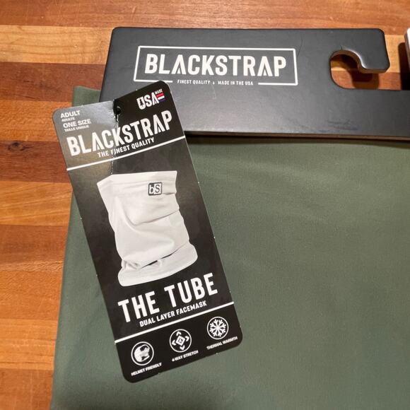 BlackStrap Adult The Tube Dual Layer Neck Gaiter one size green - Picture 6 of 6